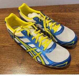 ASICS Women’s Hyper Rocketgirl 6 Track & Field Shoes Blue/White Size 10 NWT